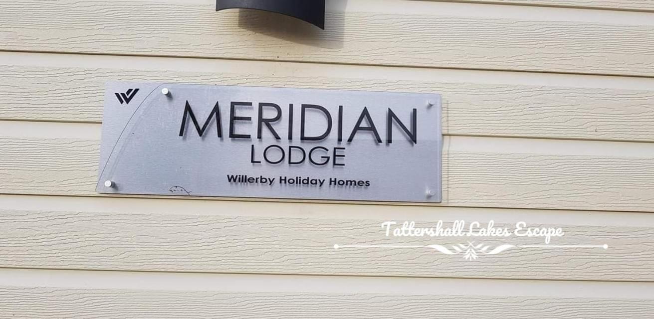 Meridian Tattershall Lakes Escape - Lakeside Lodge Caravan With A Fishing Peg Luxury Hot Tub Eksteriør billede